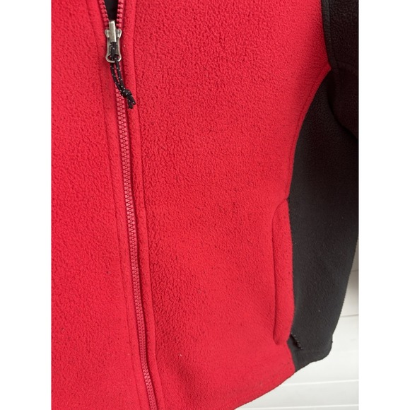 THE NORTH FACE Jacket - S - Red - Fleece Jacket -  Lightweight Outdoor Jacket‎ - Picture 3 of 5